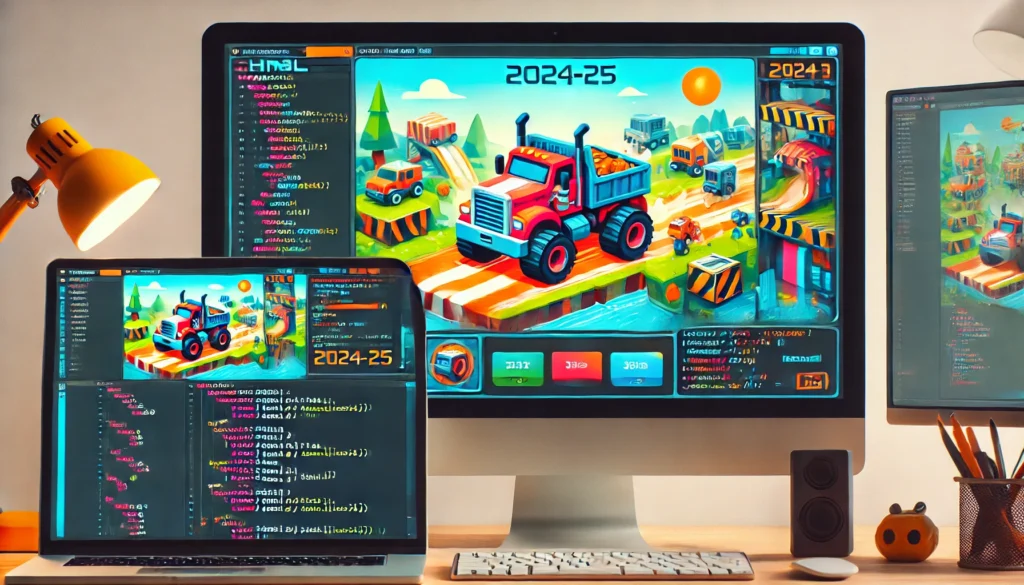 Best truck game html css javascript 2024 25