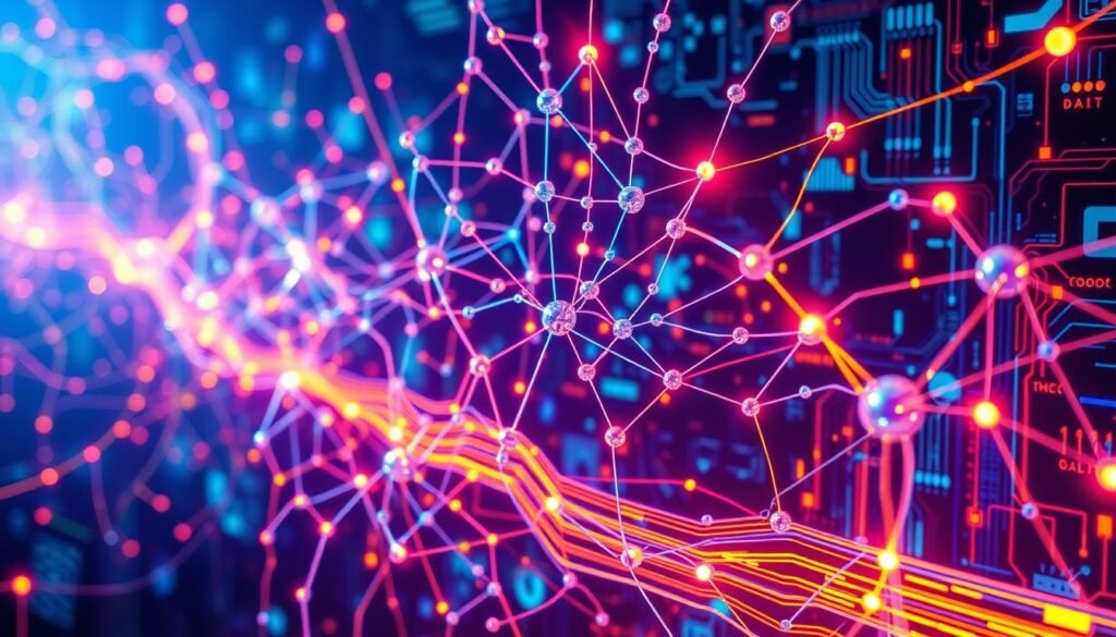 Which type of machine learning algorithms extract trends from data brain